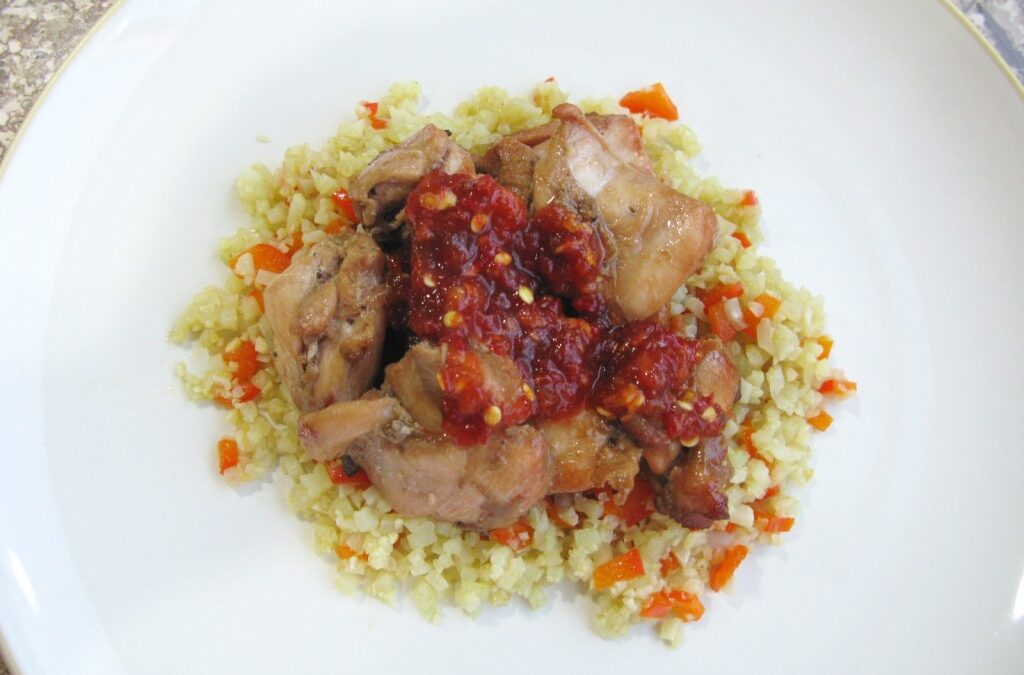 Asian Seasoned Cauliflower Rice
