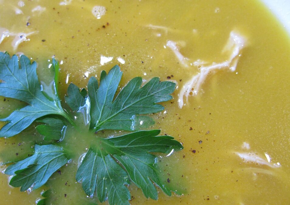Dr. Ettinger’s Chicken (Bone Broth) Stock with Pureed Vegetables